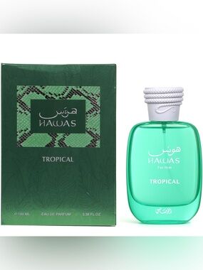 Hawas Tropical Eau de Parfum - Green Bottle for man